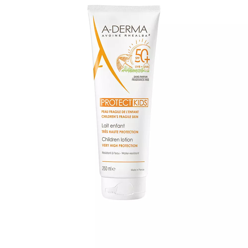 A-DERMA-PROTECT KIDS protetor solar infantil SPF50+ 250 ml-DrShampoo - Perfumaria e Cosmética