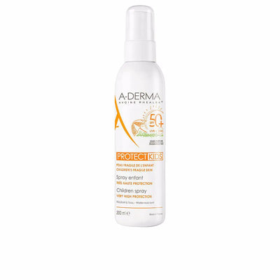 A-DERMA-PROTECT KIDS protetor solar infantil em spray FPS 50+ 200 ml-DrShampoo - Perfumaria e Cosmética