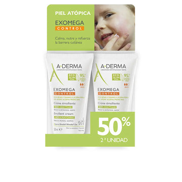 A-DERMA-Pacote de creme emoliente EXOMEGA CONTROL 2 x 50 ml-DrShampoo - Perfumaria e Cosmética Imagem principal do produto