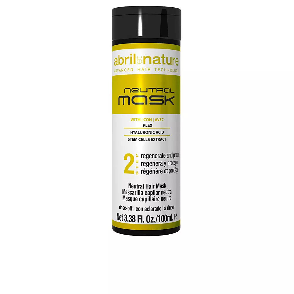 ABRIL ET NATURE-MÁSCARA NEUTRAL regenerar e proteger 00 100 ml.-DrShampoo - Perfumaria e Cosmética