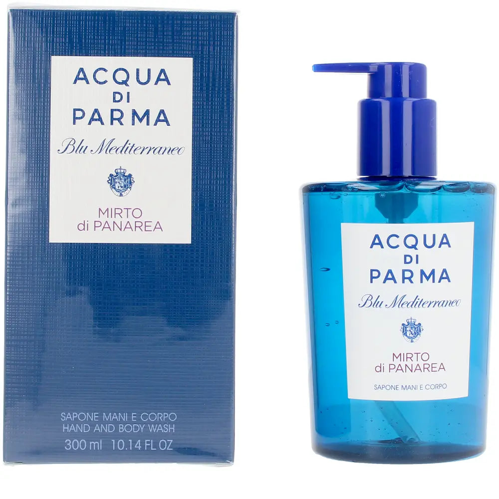 ACQUA DI PARMA-BLU MEDITERRANEO MIRTO DI PANAREA gel para o corpo e mãos 300 ml.-DrShampoo - Perfumaria e Cosmética