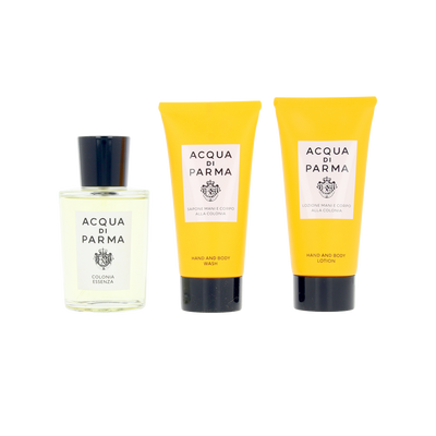 ACQUA DI PARMA-CONJUNTO ESSENCE COLOGNE 3 pcs.-DrShampoo - Perfumaria e Cosmética