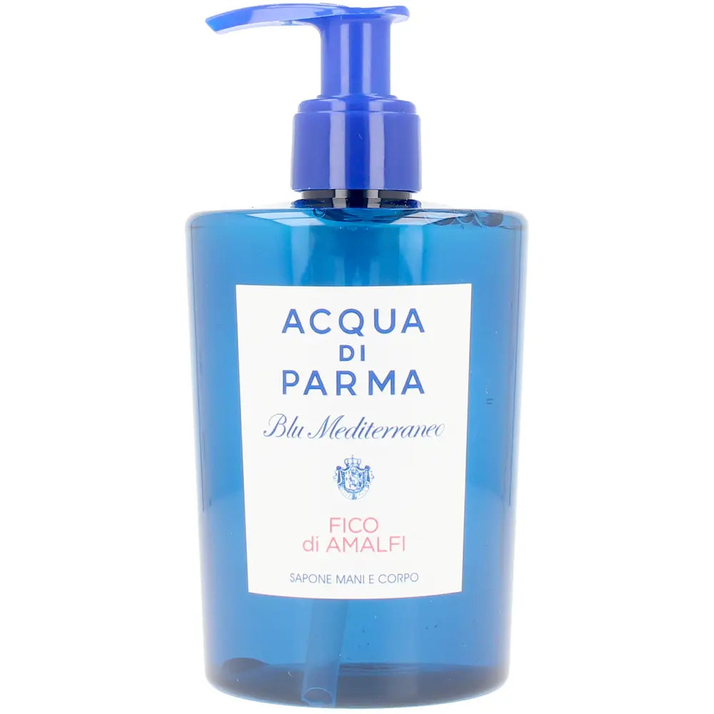 ACQUA DI PARMA-Gel corporal e de mãos Figo de Amalfi BLU MEDITERRANEO 300 ml.-DrShampoo - Perfumaria e Cosmética