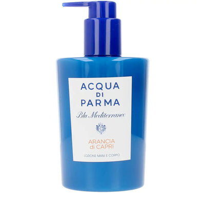 ACQUA DI PARMA-LOÇÃO CORPORAL E PARA MÃOS BLU MEDITERRANEO ARANCE DI CAPRI 300 ml.-DrShampoo - Perfumaria e Cosmética