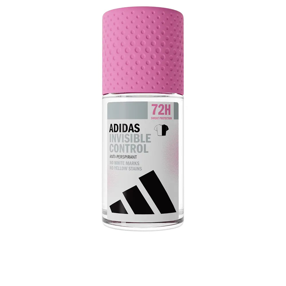 ADIDAS-Desodorante roll-on antitranspirante Adidas Woman Invisible Control 50 ml-DrShampoo - Perfumaria e Cosmética