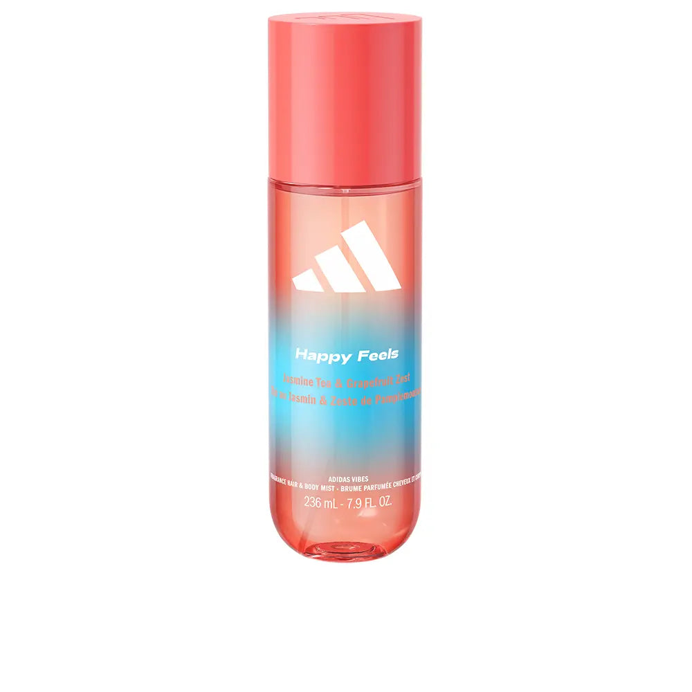 ADIDAS-HAPPY FEELS névoa aromática para cabelo e corpo 236 ml.-DrShampoo - Perfumaria e Cosmética