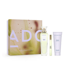 ADOLFO DOMINGUEZ-ÁGUA FRESCA DE ROSAS BRANCAS ESTUCHE 3 pz.-DrShampoo - Perfumaria e Cosmética