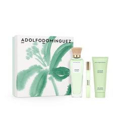 ADOLFO DOMINGUEZ-CAIXA DE ÁGUA DE FLORES DE LARANJA FRESCA 3 pcs.-DrShampoo - Perfumaria e Cosmética