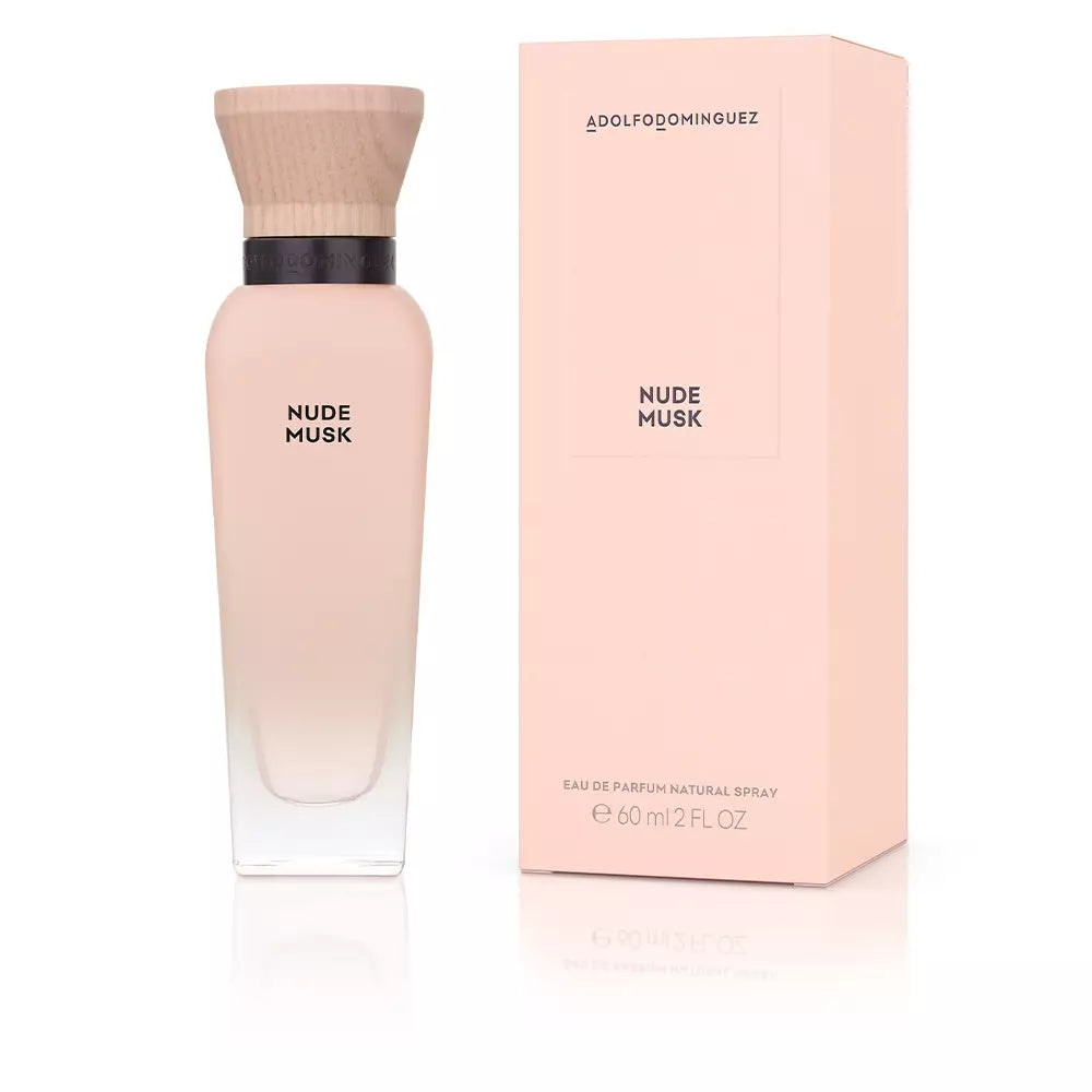 ADOLFO DOMINGUEZ-NUDE MUSK spray edp 60 ml-DrShampoo - Perfumaria e Cosmética