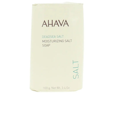 AHAVA-Barra de Sabão Hidratante de Sal do Mar Morto 100 g-DrShampoo - Perfumaria e Cosmética