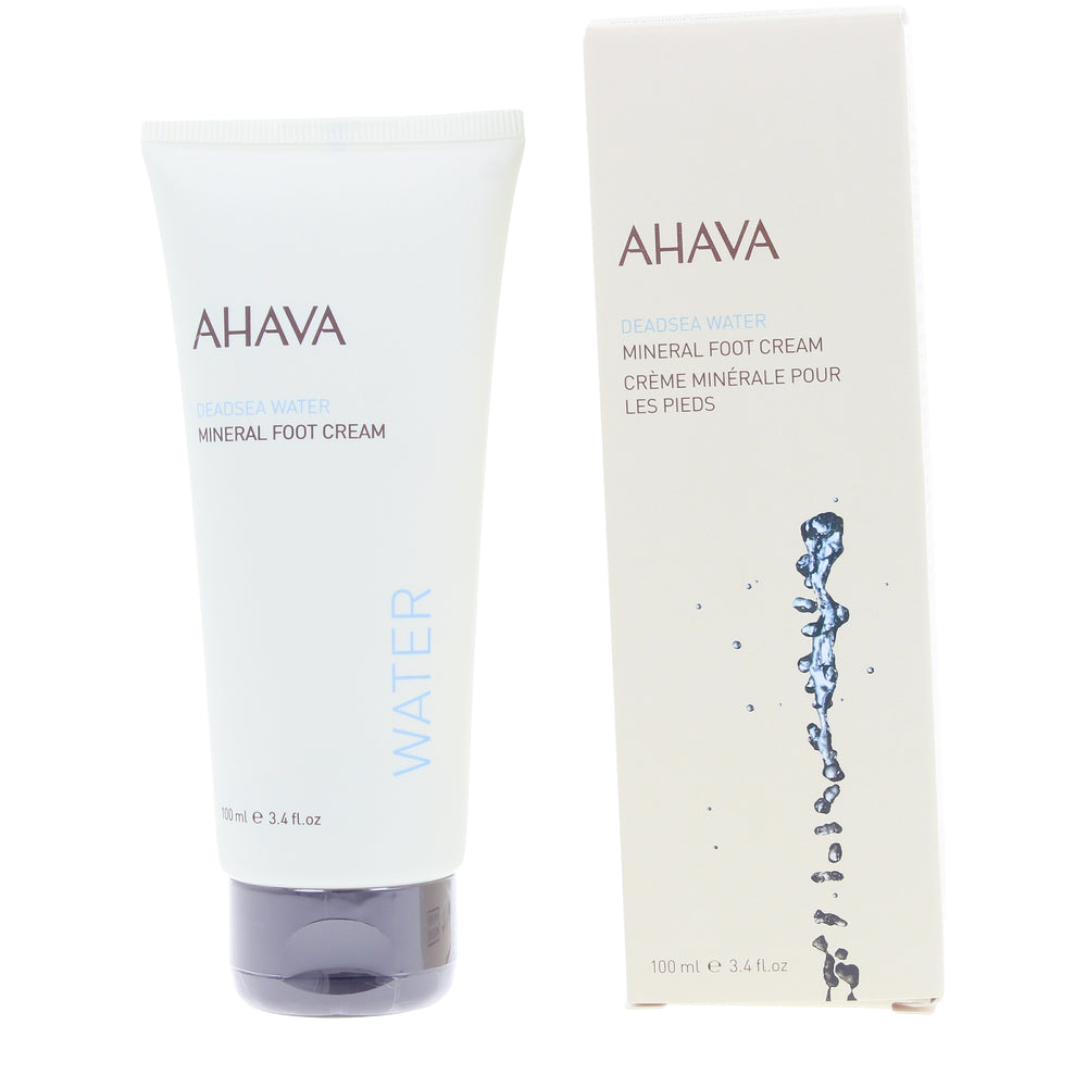 AHAVA-CREME PARA PÉS MINERAL DE SAL DO MAR MORTO 100 ML-DrShampoo - Perfumaria e Cosmética