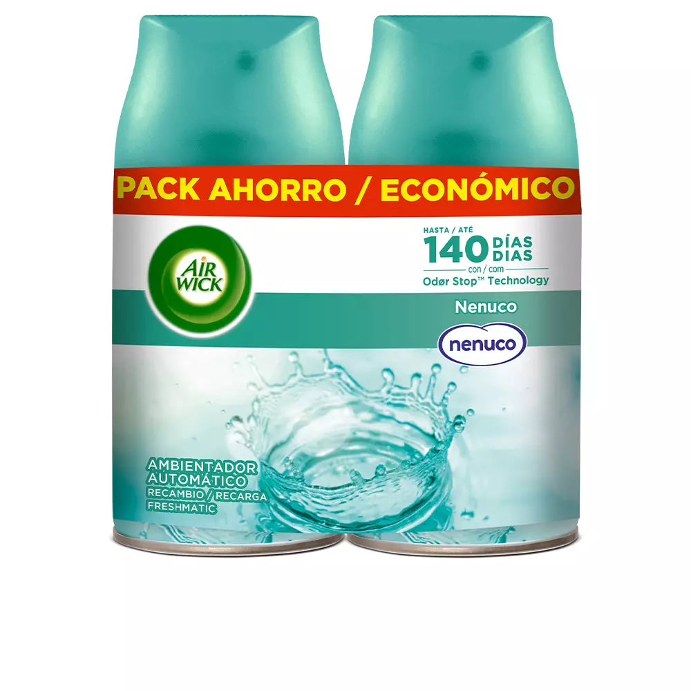 AIR-WICK-FRESHMATIC nenuco refil ambientador 2 x 250 ml-DrShampoo - Perfumaria e Cosmética