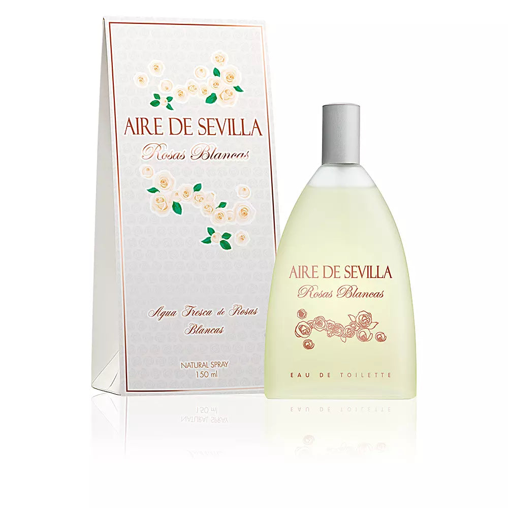 AIRE SEVILLA-AIR OF SEVILLE WHITE ROSES edt spray 150 ml-DrShampoo - Perfumaria e Cosmética