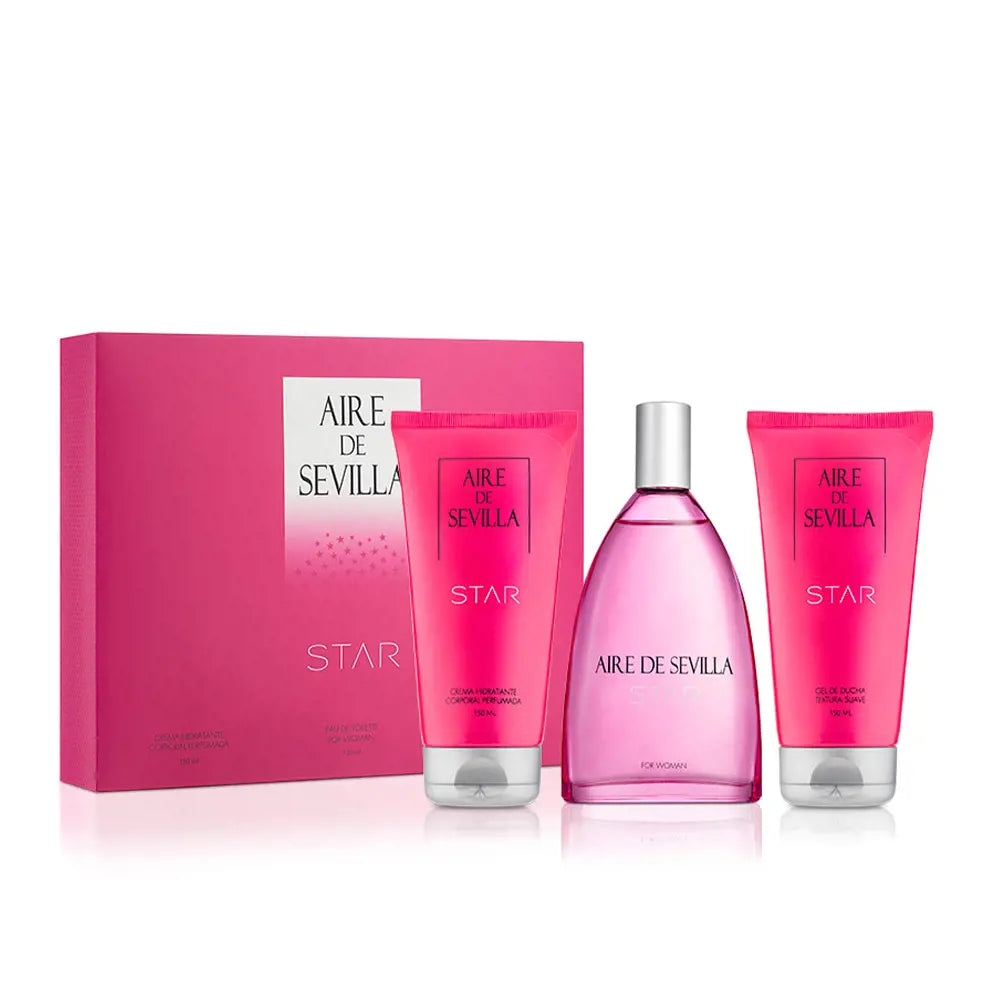 AIRE SEVILLA-AIRE DE SEVILLA ESTRELA LOTE 3 pz-DrShampoo - Perfumaria e Cosmética