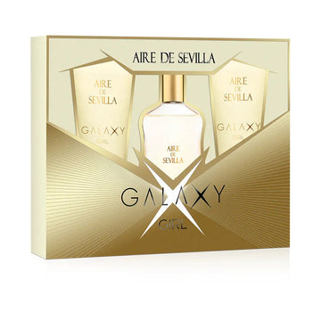 AIRE SEVILLA-AIRE DE SEVILLA GALAXY GIRL LOT 3 pcs-DrShampoo - Perfumaria e Cosmética Imagem principal do produto