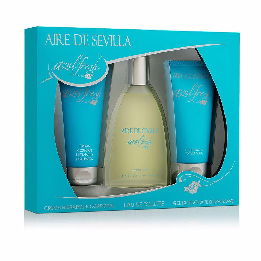 AIRE SEVILLA-AIRE DE SEVILLA blue FRESH SET 3 pz-DrShampoo - Perfumaria e Cosmética