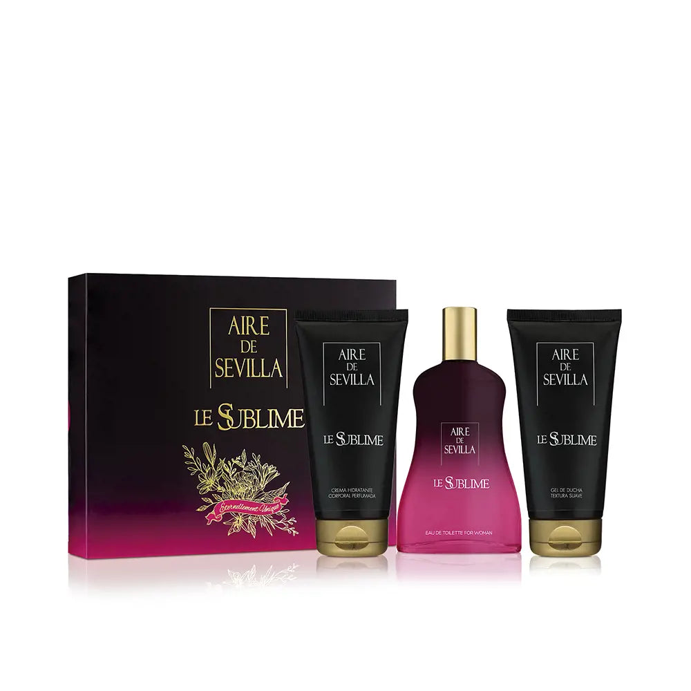 AIRE SEVILLA-AIRE DE SEVILLE LE SUBLIME LOTE 3 pz-DrShampoo - Perfumaria e Cosmética