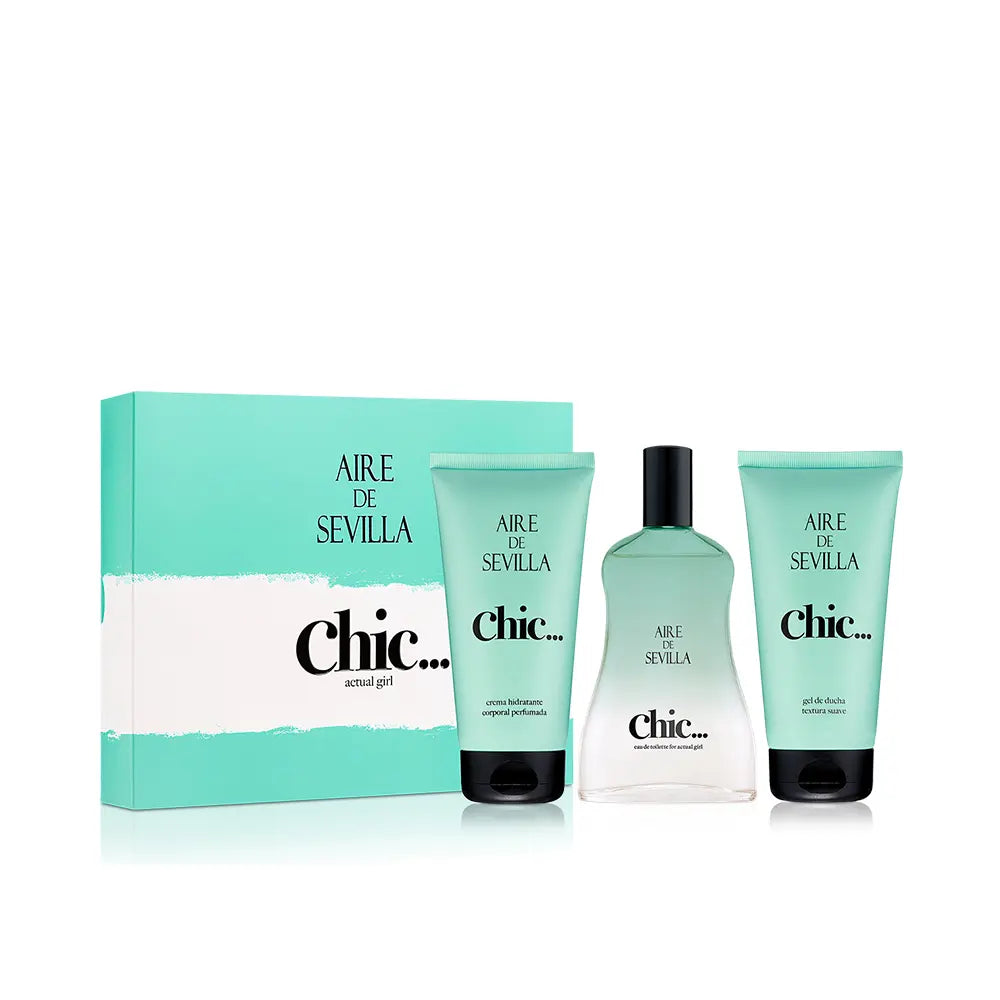 AIRE SEVILLA-AR DE SEVILHA CHIC... CONJUNTO 3 pcs.-DrShampoo - Perfumaria e Cosmética