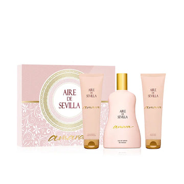 AIRE SEVILLA-ESTOJO AIR OF SEVILLE AMARA 3 peças.-DrShampoo - Perfumaria e Cosmética Main image