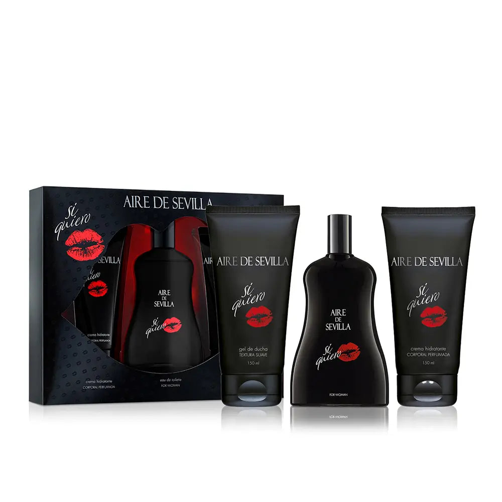 AIRE SEVILLA-SEVILLE AIR SE EU QUISER CONJUNTO 3 pz-DrShampoo - Perfumaria e Cosmética