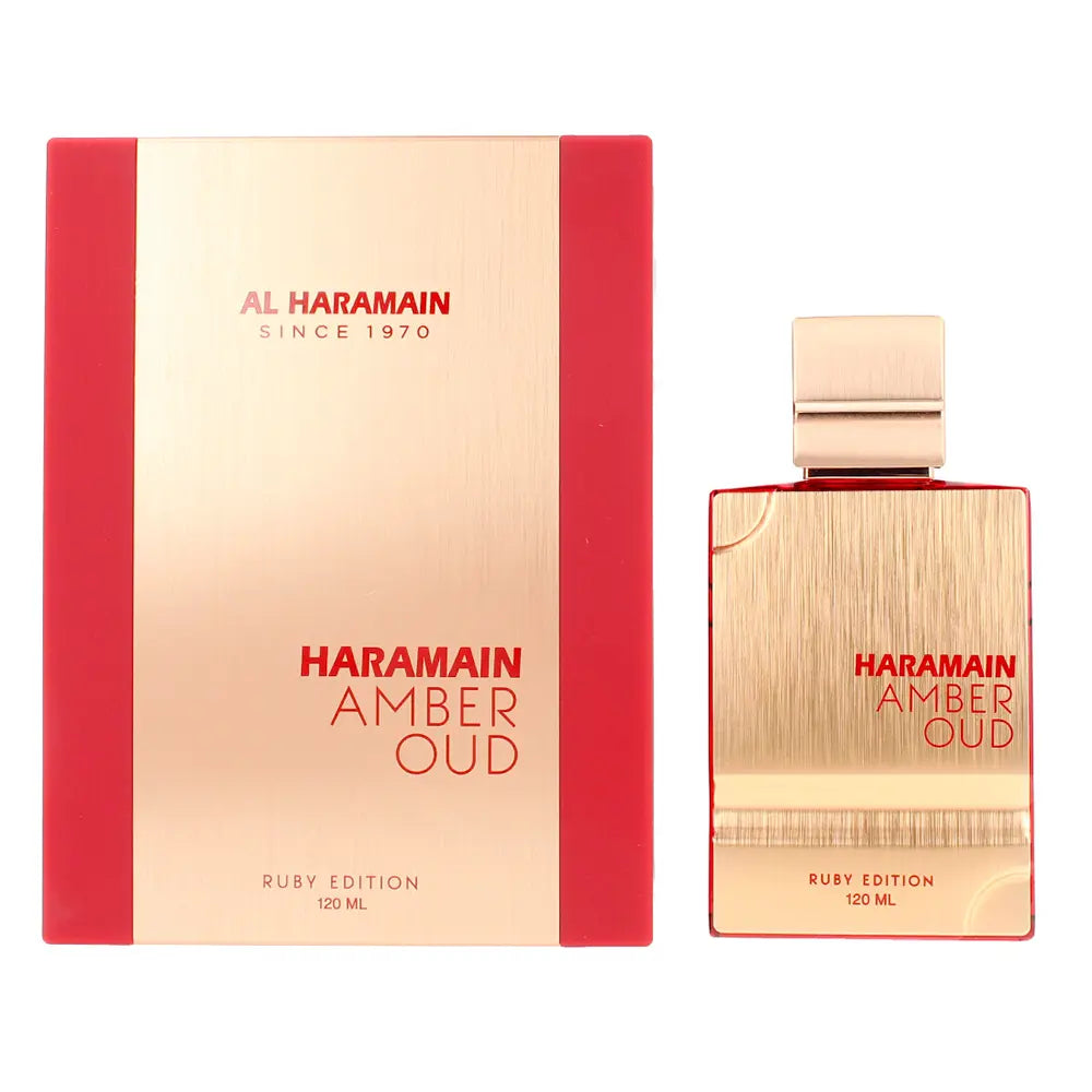 AL HARAMAIN-Edição Ruby de Amber Oud EDP Vaporizador 120 ml.-DrShampoo - Perfumaria e Cosmética
