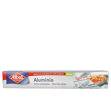 ALBAL-FOLHA DE ALUMÍNIO extra resistente fácil de cortar 50 metros-DrShampoo - Perfumaria e Cosmética Imagem principal do produto