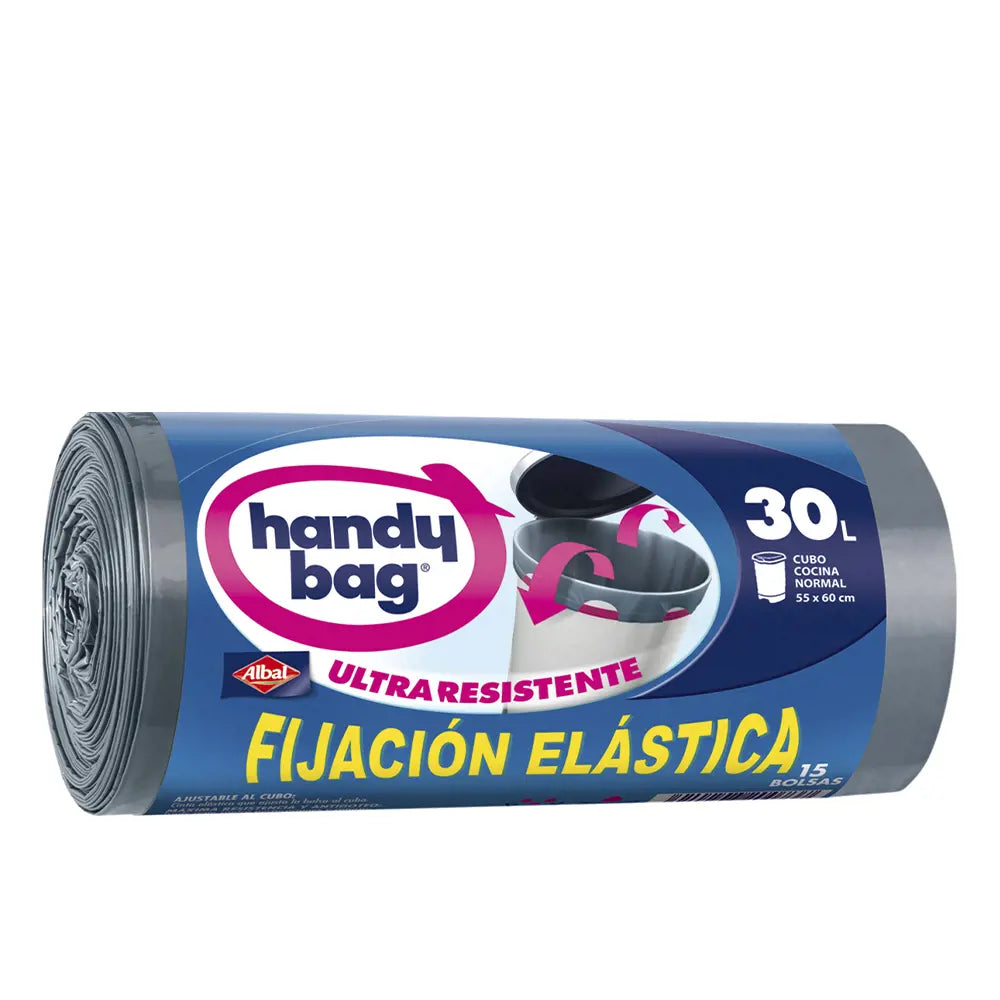 ALBAL-HANDY BAG FIXAÇÃO ELÁSTICA saco de areia 30 litros 15 u-DrShampoo - Perfumaria e Cosmética