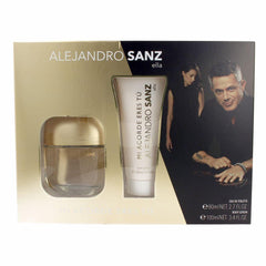 ALEJANDRO SANZ-MI ACORDE ERES TÚ WOMAN set 2 pz-DrShampoo - Perfumaria e Cosmética