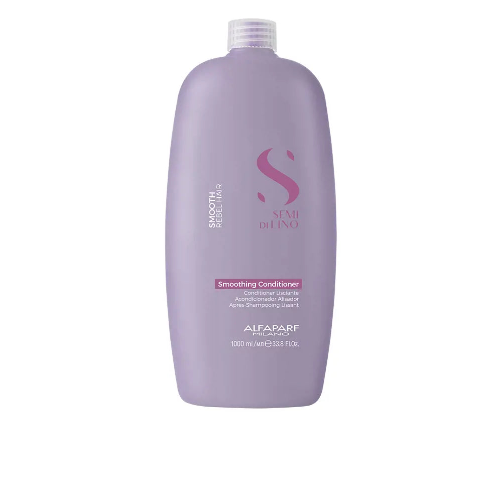 ALFAPARF-Condicionador suavizante SEMI DI LINO SMOOTH 1000 ml-DrShampoo - Perfumaria e Cosmética