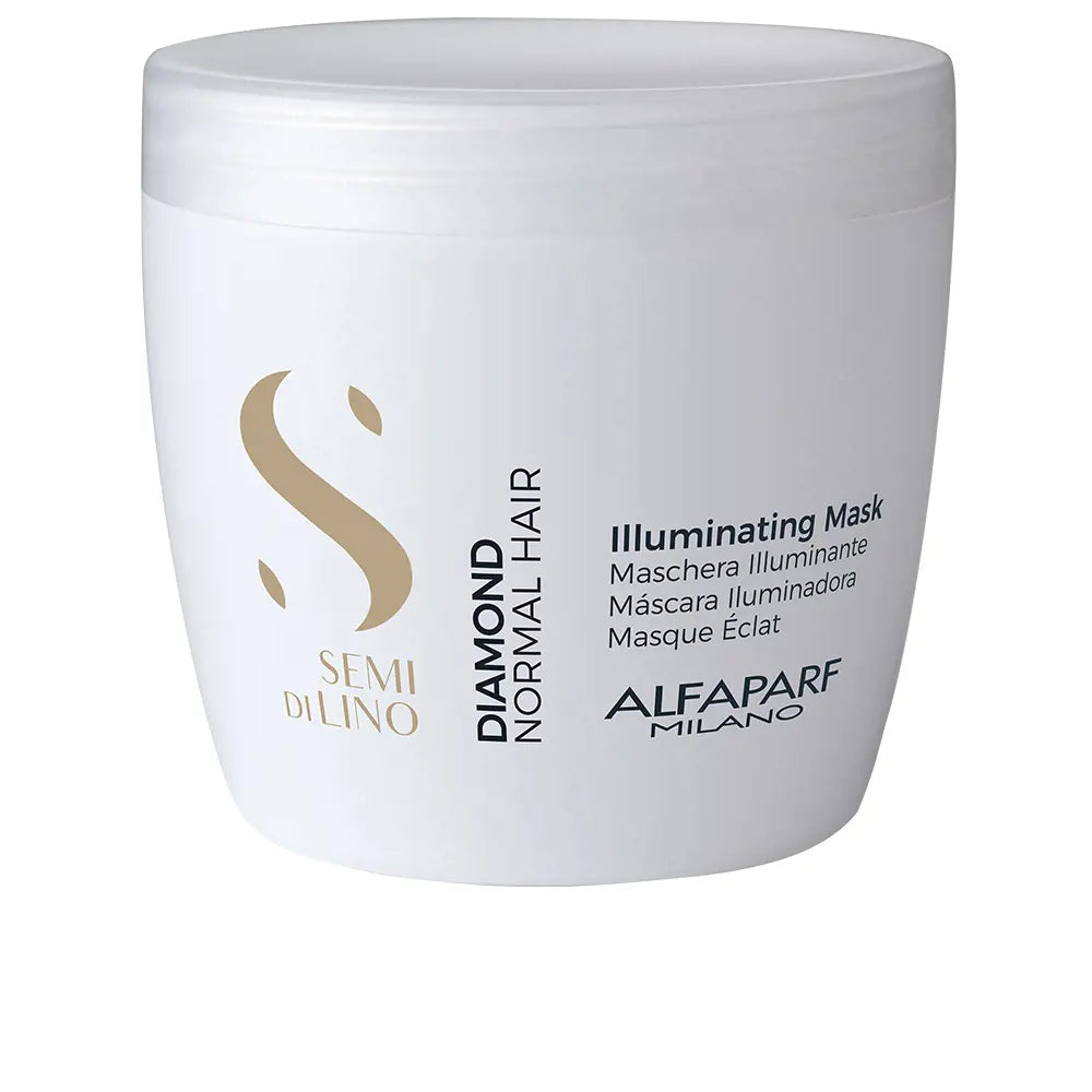 ALFAPARF MILANO-SEMI DI LINO DIAMOND illuminating low mask-DrShampoo - Perfumaria e Cosmética