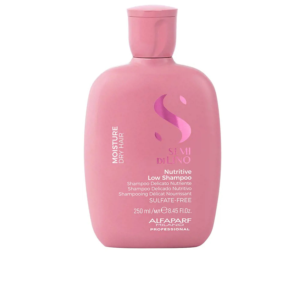 ALFAPARF-SEMI DI LINO MOISTURE shampoo nutritivo baixo 250 ml-DrShampoo - Perfumaria e Cosmética