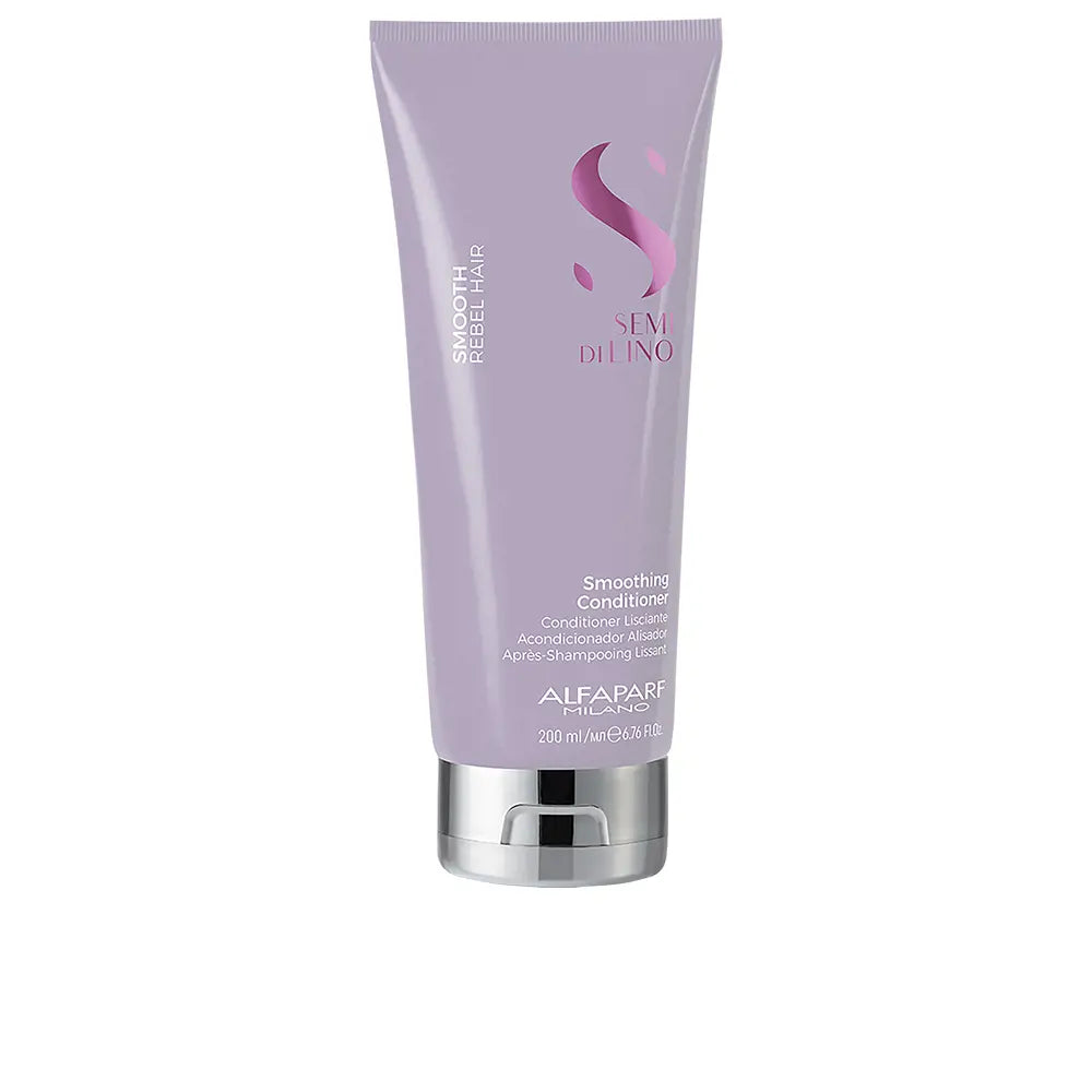 ALFAPARF-SEMI DI LINO SMOOTH condicionador suavizante 200 ml-DrShampoo - Perfumaria e Cosmética