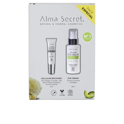 ALMA SECRET-CONJUNTO DE CREME ANTI-ENVELHECIMENTO PARA OS OLHOS 2 pcs-DrShampoo - Perfumaria e Cosmética