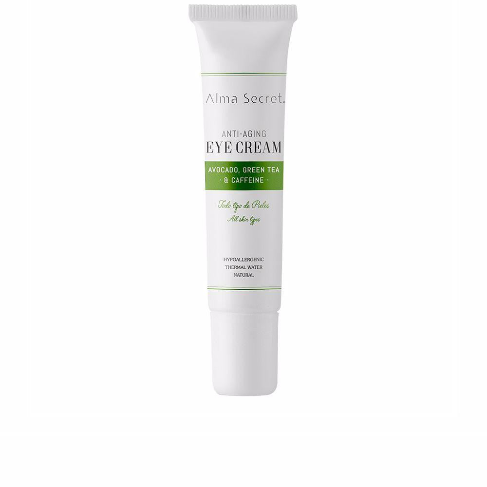 ALMA SECRET-EYE CREAM antienvelhecimento com abacate, chá verde e cafeína 10 ml-DrShampoo - Perfumaria e Cosmética