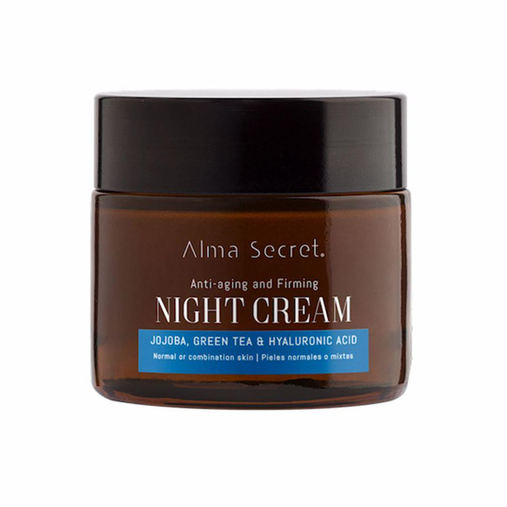 ALMA SECRET-NIGHT CREAM multi-reparador pele mista antienvelhecimento 50 ml-DrShampoo - Perfumaria e Cosmética