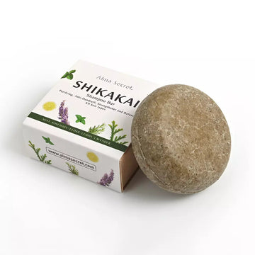 SHIKAKAI Shampoo sólido 85gr Imagen secundaria del producto