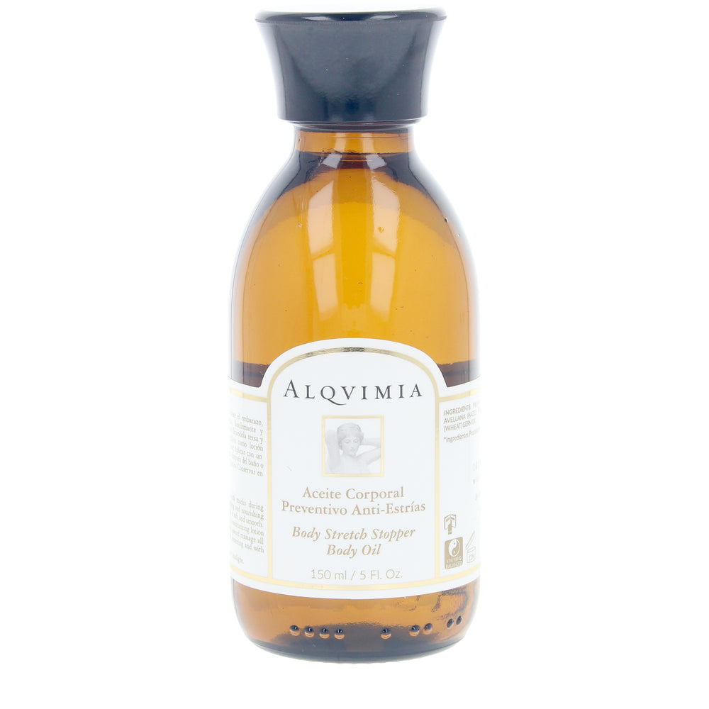 ALQVIMIA-Aceite corporal preventivo antiestrias 150 ml Alqvimia.-DrShampoo - Perfumaria e Cosmética