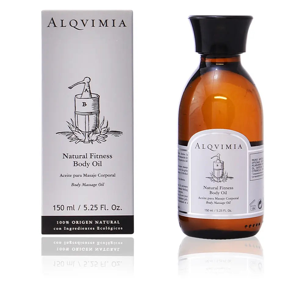 ALQVIMIA-Óleo corporal natural fitness 150 ml Alqvimia.-DrShampoo - Perfumaria e Cosmética