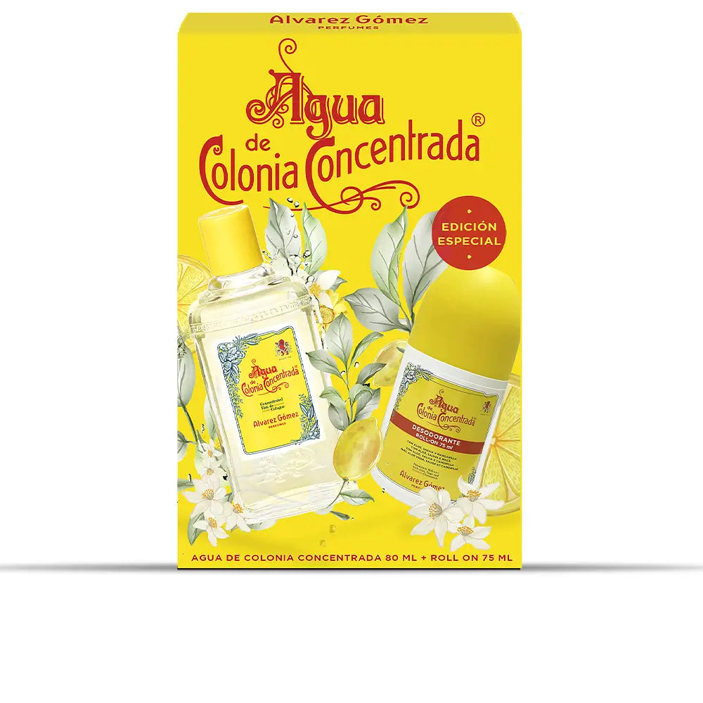 ALVAREZ GOMEZ-ÁGUA DE Colónia CONCENTRADA LOTE 2 pz-DrShampoo - Perfumaria e Cosmética