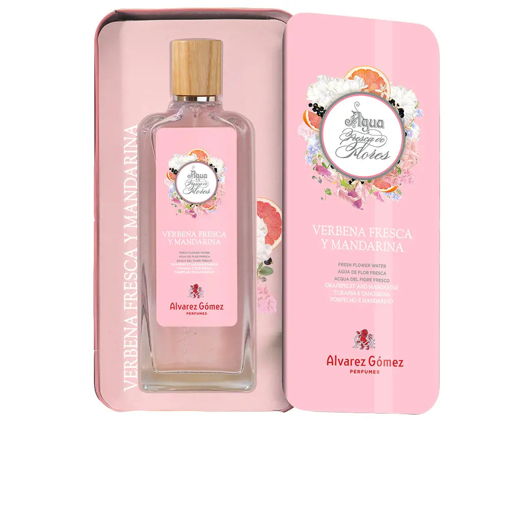 ALVAREZ GOMEZ-AGUA FRESCA FLORES verbena fresca e tangerina-DrShampoo - Perfumaria e Cosmética