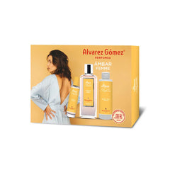ALVAREZ GOMEZ-AMBER FEMME CONJUNTO 3 pcs-DrShampoo - Perfumaria e Cosmética