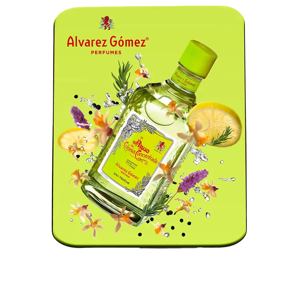 ALVAREZ GOMEZ-EAU FRAICHE CONCENTRADO eau de cologne Lote 2 Peças-DrShampoo - Perfumaria e Cosmética