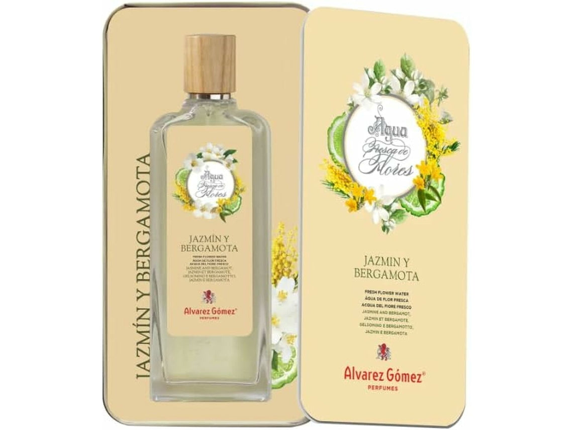 ALVAREZ GOMEZ-FLORES DE ÁGUA FRESCA Jasmim e Bergamota 150 ml-DrShampoo - Perfumaria e Cosmética