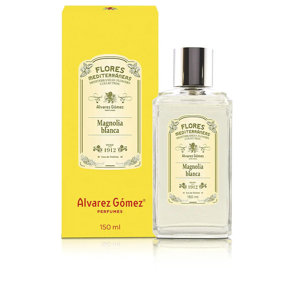 ALVAREZ GOMEZ-FLORES DO MEDITERRÂNEO magnólia branca eau de toilette spray 150 ml-DrShampoo - Perfumaria e Cosmética