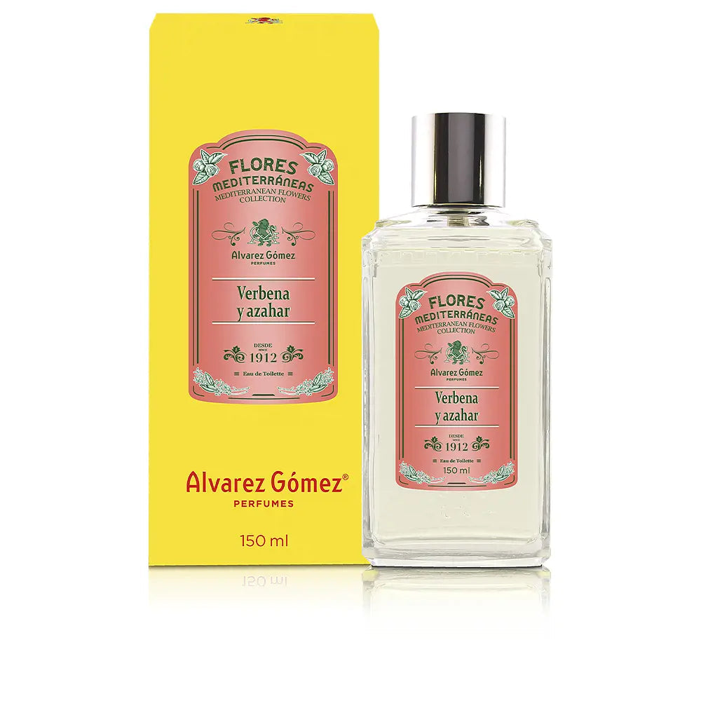 ALVAREZ GOMEZ-FLORES DO MEDITERRÂNEO verbena e flor de laranjeira eau de toilette spray 150 ml-DrShampoo - Perfumaria e Cosmética