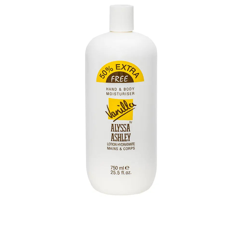 ALYSSA ASHLEY-VANILLA hidratante mãos e corpo 750 ml-DrShampoo - Perfumaria e Cosmética