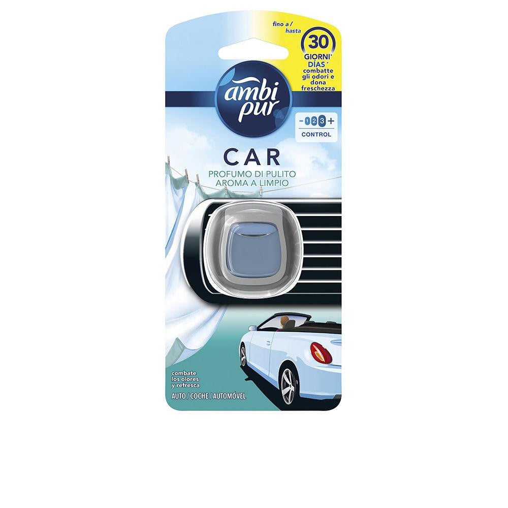 AMBI PUR-Purificador de ar descartável para carro com aroma limpo 125 gr-DrShampoo - Perfumaria e Cosmética