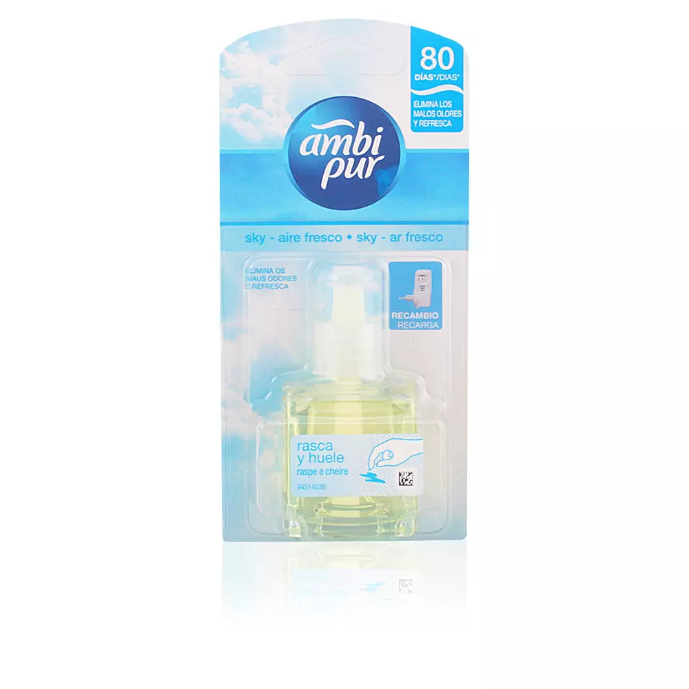 AMBI PUR-Refil de ambientador ELÉTRICO sky 215 ml-DrShampoo - Perfumaria e Cosmética