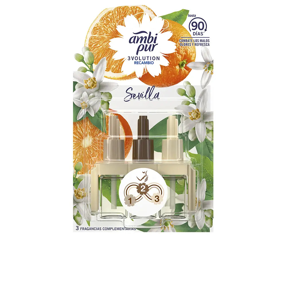 AMBI PUR-refil de ambientador 3VOLUTION laranja de Sevilha 20 ml-DrShampoo - Perfumaria e Cosmética