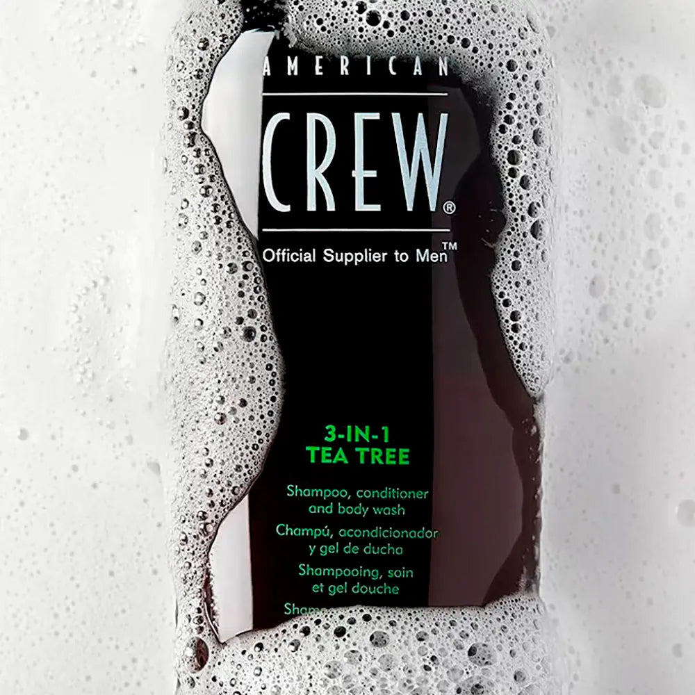 AMERICAN CREW-Árvore de Chá Sabonete Líquido 3 em 1 450ml-DrShampoo - Perfumaria e Cosmética